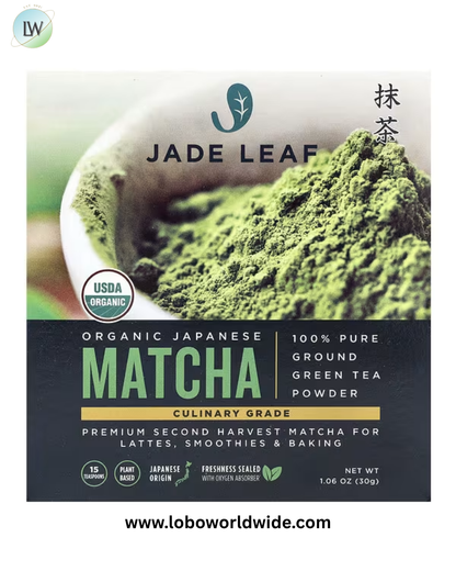 Jade Leaf Matcha, Organic Japanese Matcha