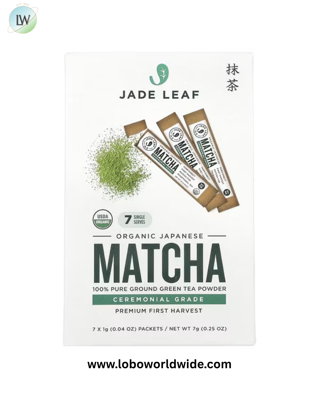Jade Leaf Matcha, Organic Japanese Matcha