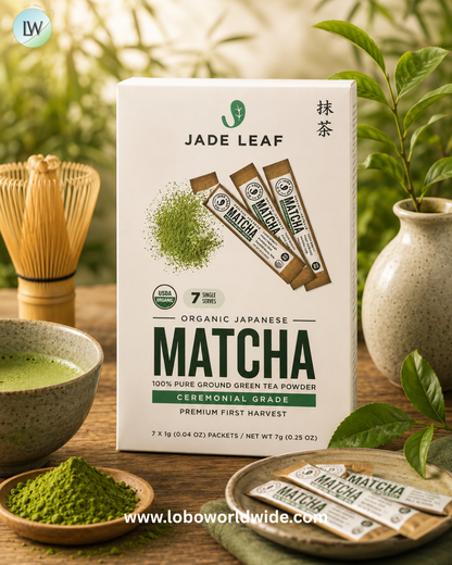 Jade Leaf Matcha, Organic Japanese Matcha