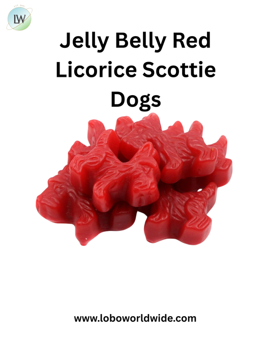 Jelly Belly Red Licorice Scottie Dogs