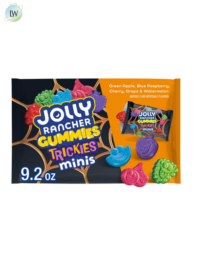 Jolly Rancher Trickies Halloween Mini Gummies, Assorted Fruit, 9.2 oz.