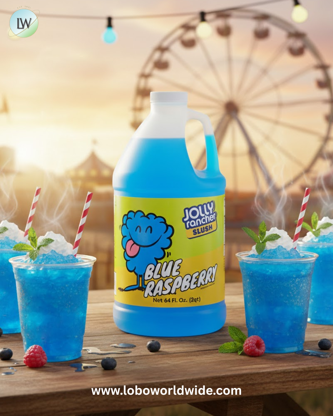 Jolly Rancher 1/2 Gallon Slushy 5:1 Concentrate(various flavours)
