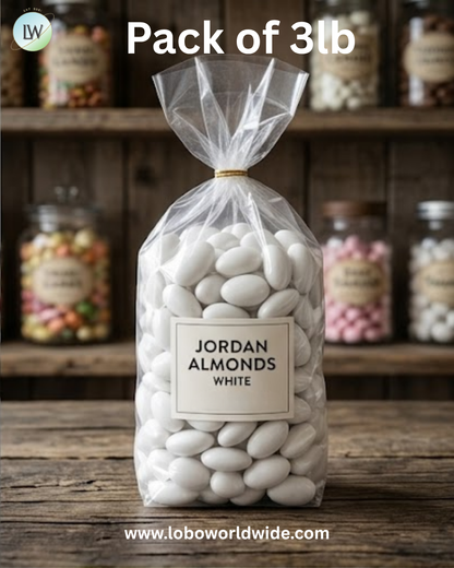 Jordan Almonds White
