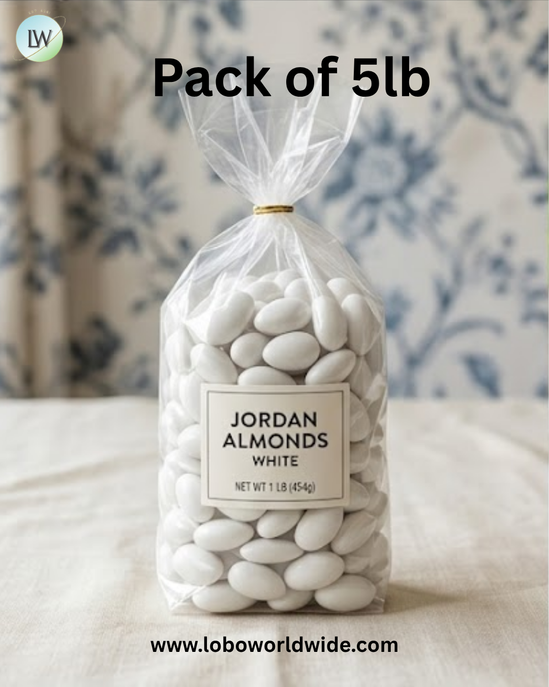 Jordan Almonds White