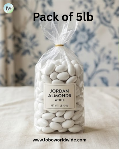 Jordan Almonds White