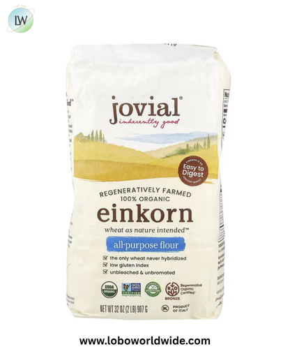 Jovial, Organic Einkorn All-Purpose Flour, 32 oz (907 g)