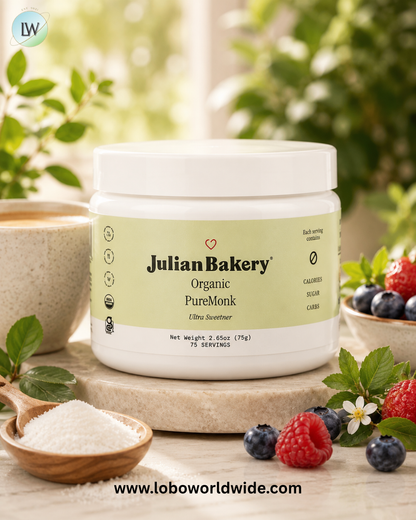 Julian Bakery, Organic PureMonk Ultra Sweetener, 2.65 oz (75 g)