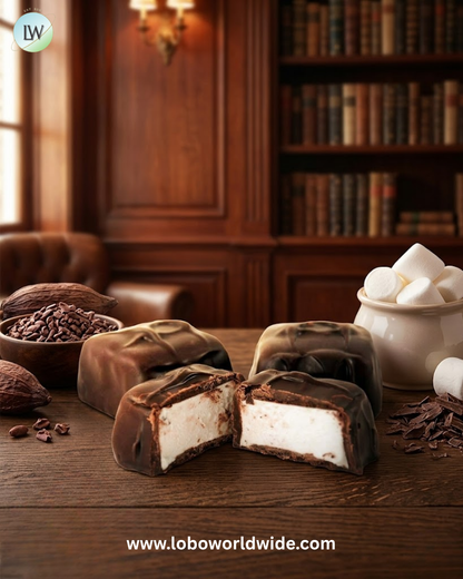 Jumbo Vanilla Marshmallow Chocolates - 5lb
