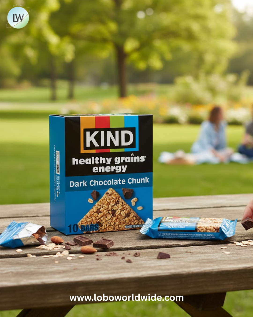 KIND Healthy Grains Energy Bars, Dark Chocolate Chunk, 21g Whole Grains, Made with Super Grains, Gluten Free Snacks, 10 Ct Value Pack, 14.1oz