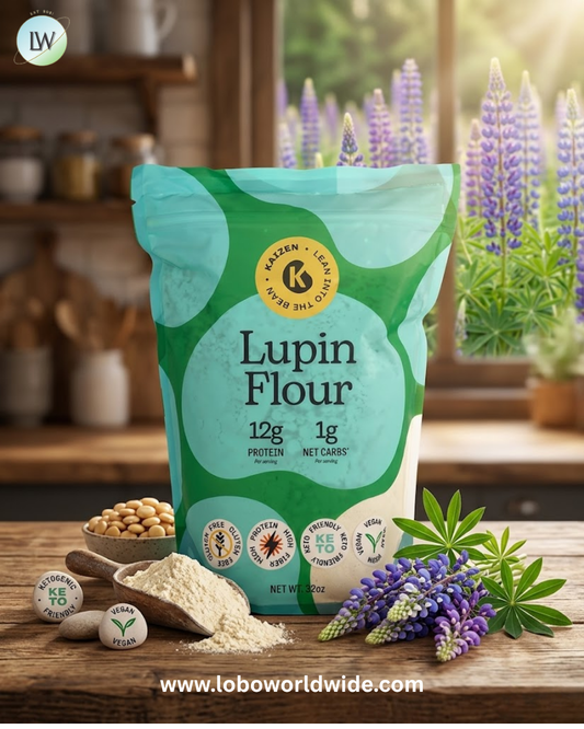 Kaizen, Lupin Flour , 32 oz (907 g)