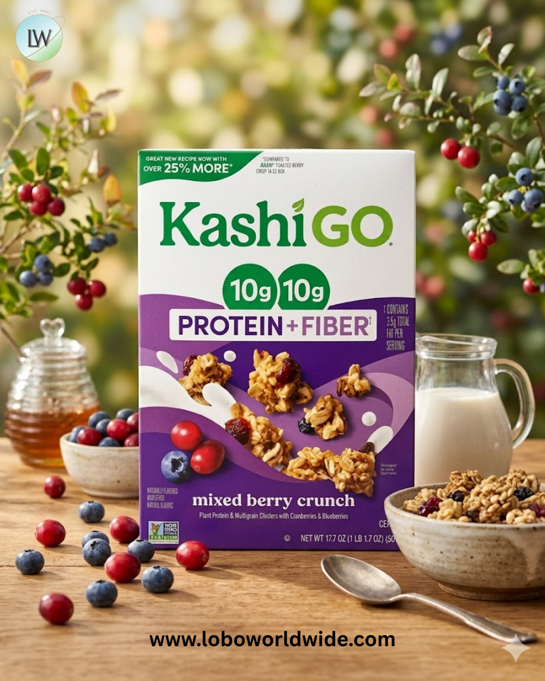 Kashi, GO®, Protein + Fiber Cereal