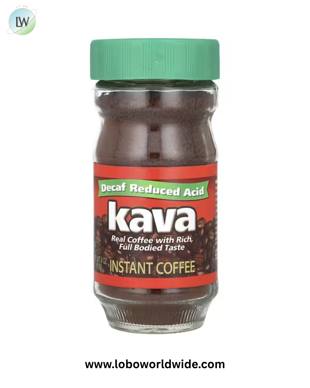 Kava Coffee, Instant Coffee, Reduced Acid