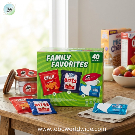 Kellogg's Family Favorites Mix, Variety Pack Snacks, 40 pk.
