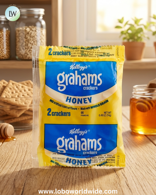 Kellogg's Honey Grahams 2-Pack - 200/Case