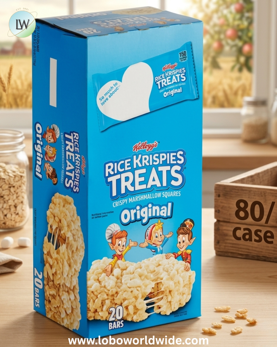 Kellogg's Original Rice Krispies Treats Bar 1.3 oz. - 80/Case