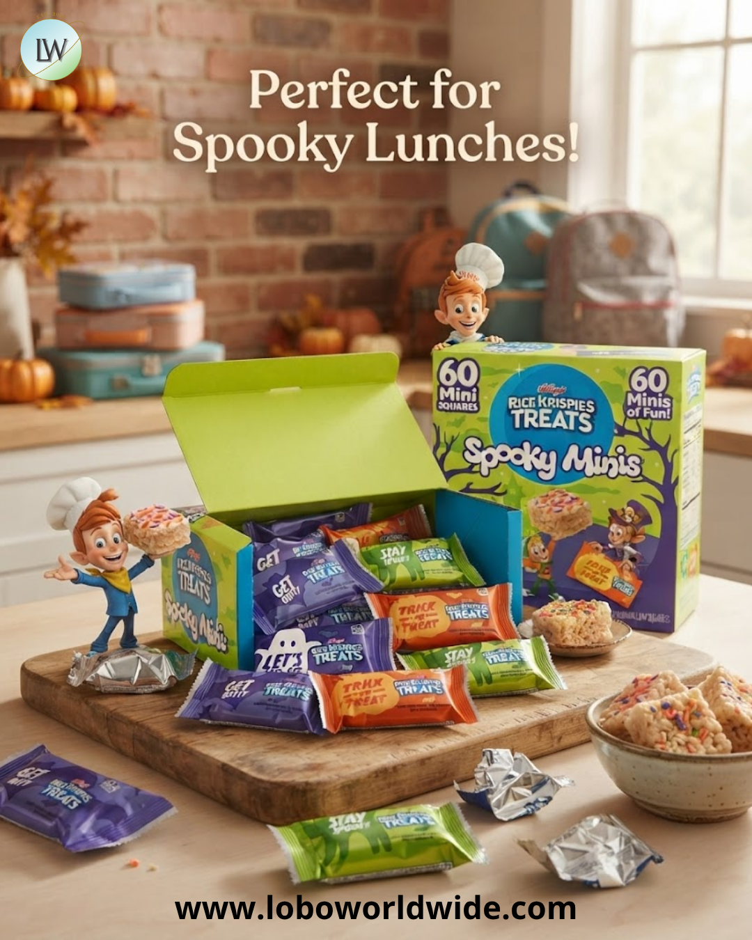 Kellogg's Rice Krispies Treats Mini Crispy Marshmallow Squares, 23.2 oz. (60 Pcs.)