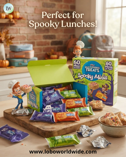Kellogg's Rice Krispies Treats Mini Crispy Marshmallow Squares, 23.2 oz. (60 Pcs.)