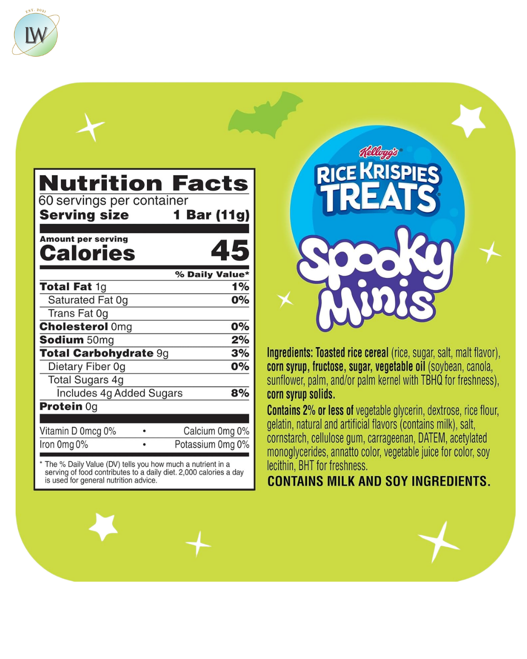 Kellogg's Rice Krispies Treats Mini Crispy Marshmallow Squares, 23.2 oz. (60 Pcs.)