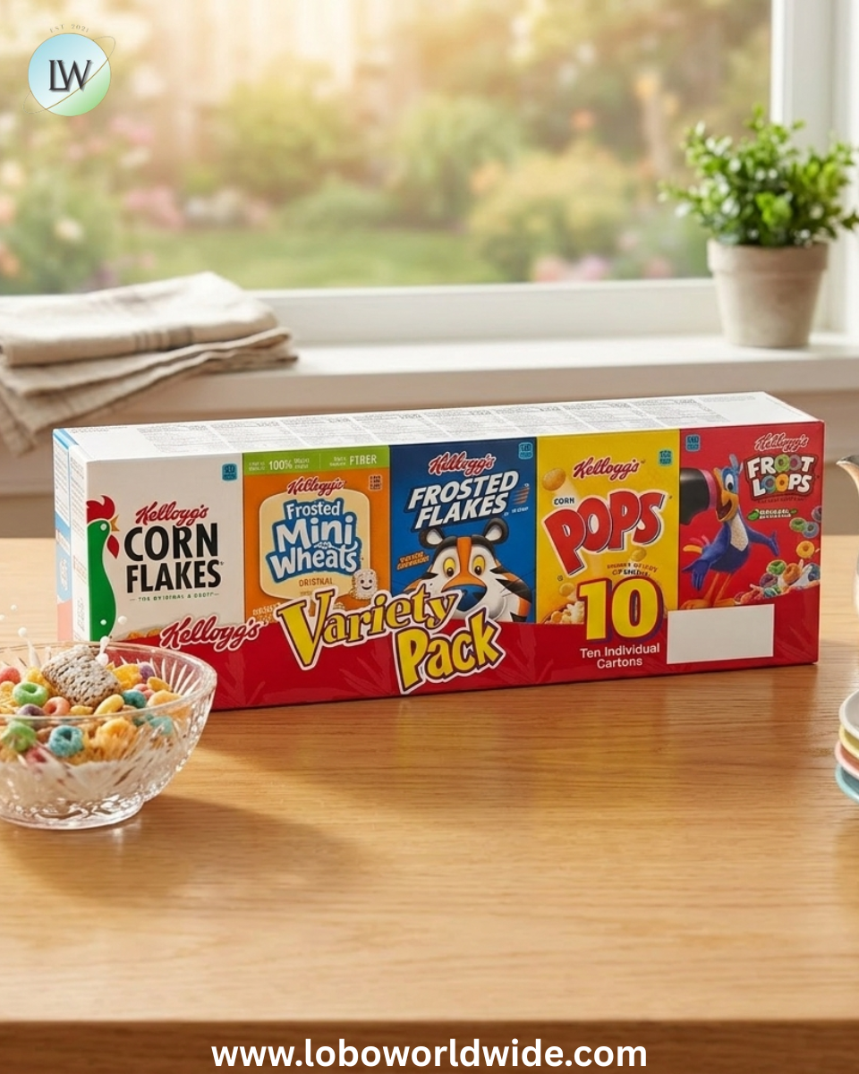 Kellogg's Variety Pack Assorted Variety Pack, 12 Count
