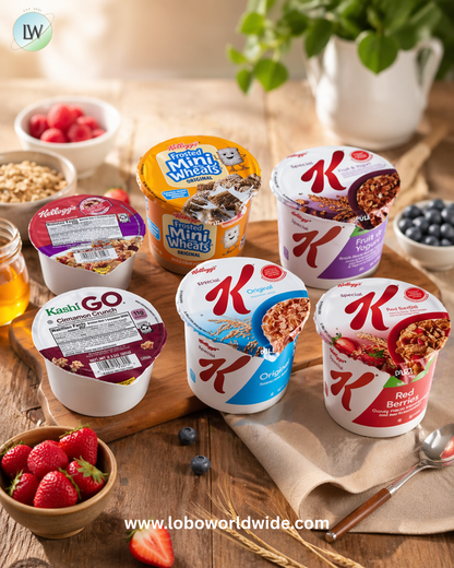 Kellogg's Cereal Single-Serve Cup 1.5 oz. - 60/Case