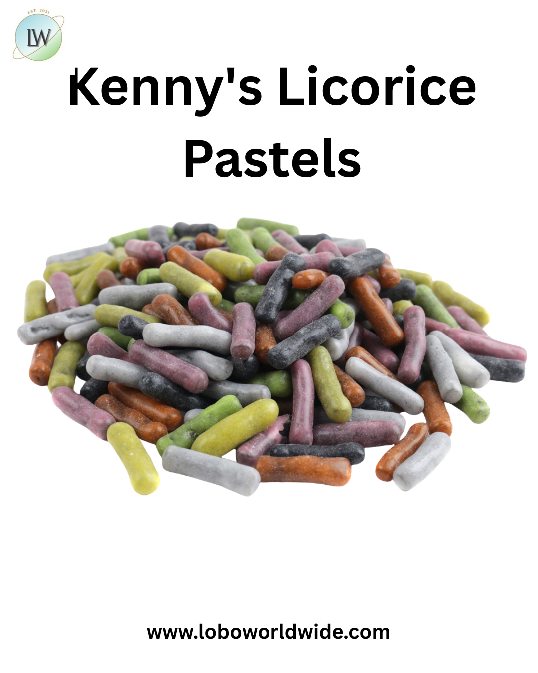 Kenny's Licorice Pastels