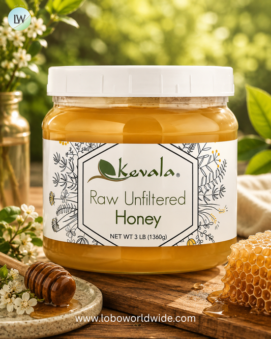 Kevala, Raw Unfiltered Honey, 3 lb (1,360 g)