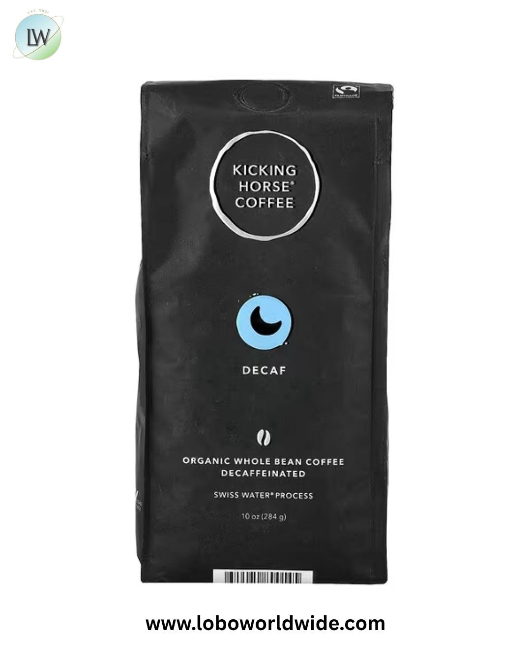 Kicking Horse, Decaf, Organic Whole Bean Coffee, Decaffeinated, 10 oz (284 g)