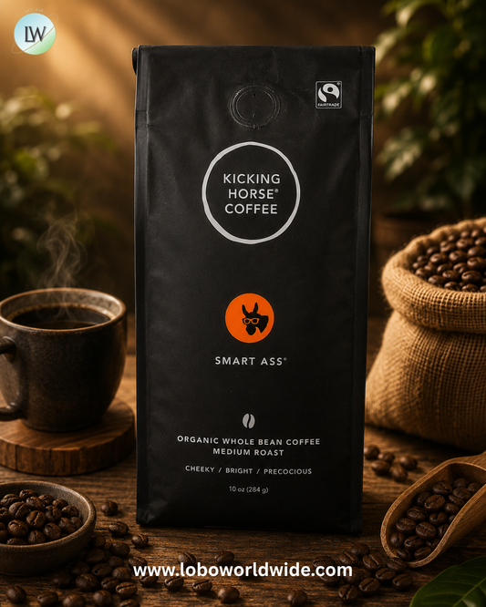 Kicking Horse, Organic Whole Bean Coffee, Medium Roast, 10 oz (284 g)