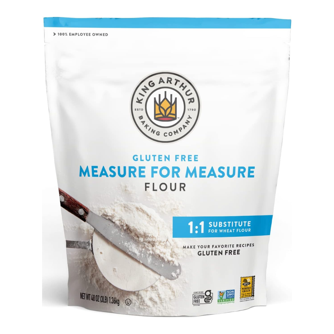 King Arthur Flour Gluten-Free Measure for Measure Flour, 3 Pound