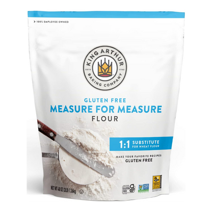King Arthur Flour Gluten-Free Measure for Measure Flour, 3 Pound