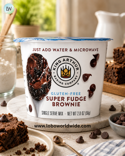 King Arthur Baking Company, Super Fudge Brownie, Single Serve Mix, 2 oz (56 g)
