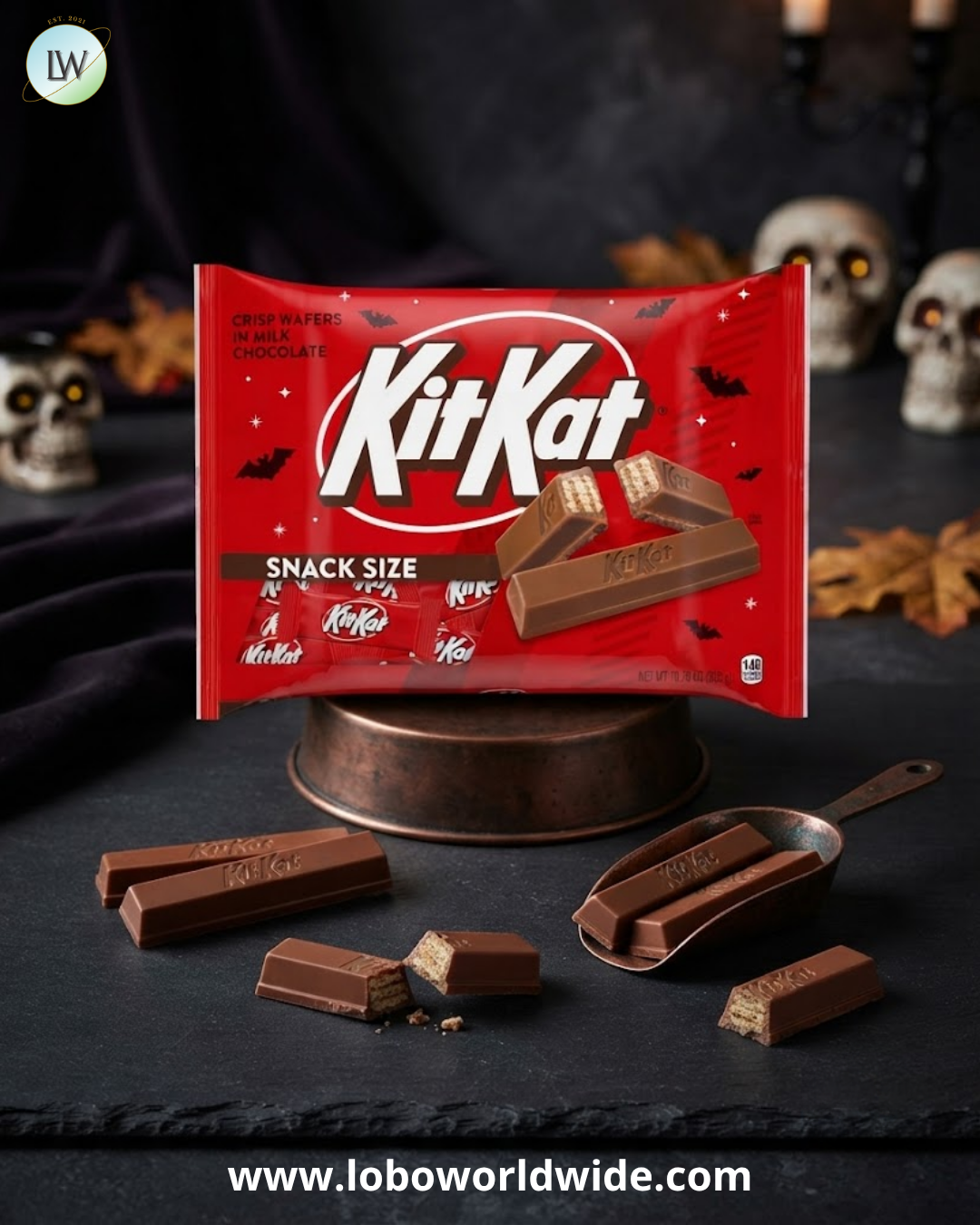 Kit Kat Milk Chocolate Wafer Snack Size, 10.78 oz.