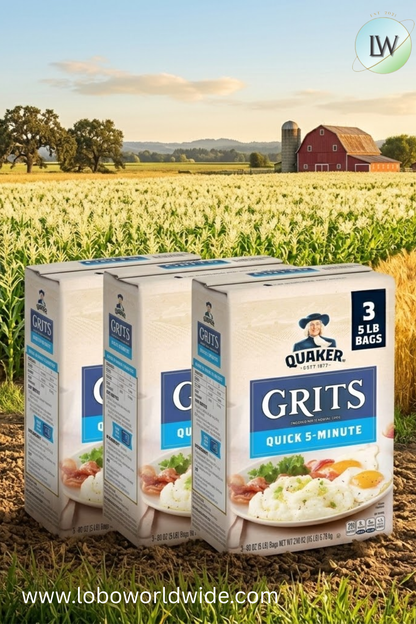 Quaker Quick 5-Minute Grits 5 lb - 3 pk