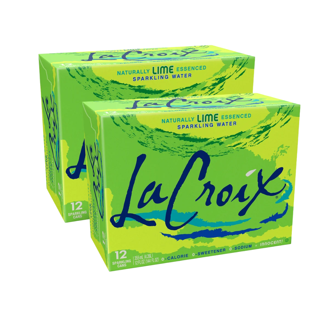 LaCroix Sparkling Water, Lime, 12 fl oz, 24-count