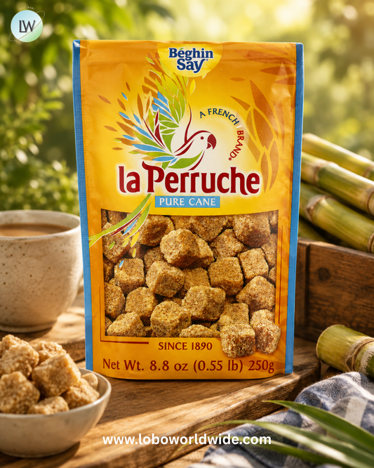 La Perruche, Pure Cane Rough Sugar Cubes, 8.8 oz (250 g)