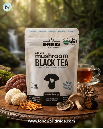 La Republica, Organic Mushroom, 2.12 oz (60 g)