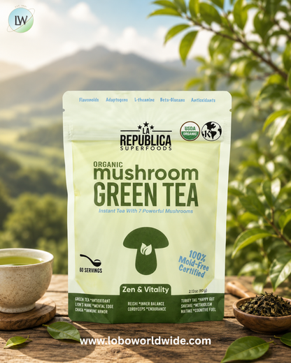 La Republica, Organic Mushroom, 2.12 oz (60 g)