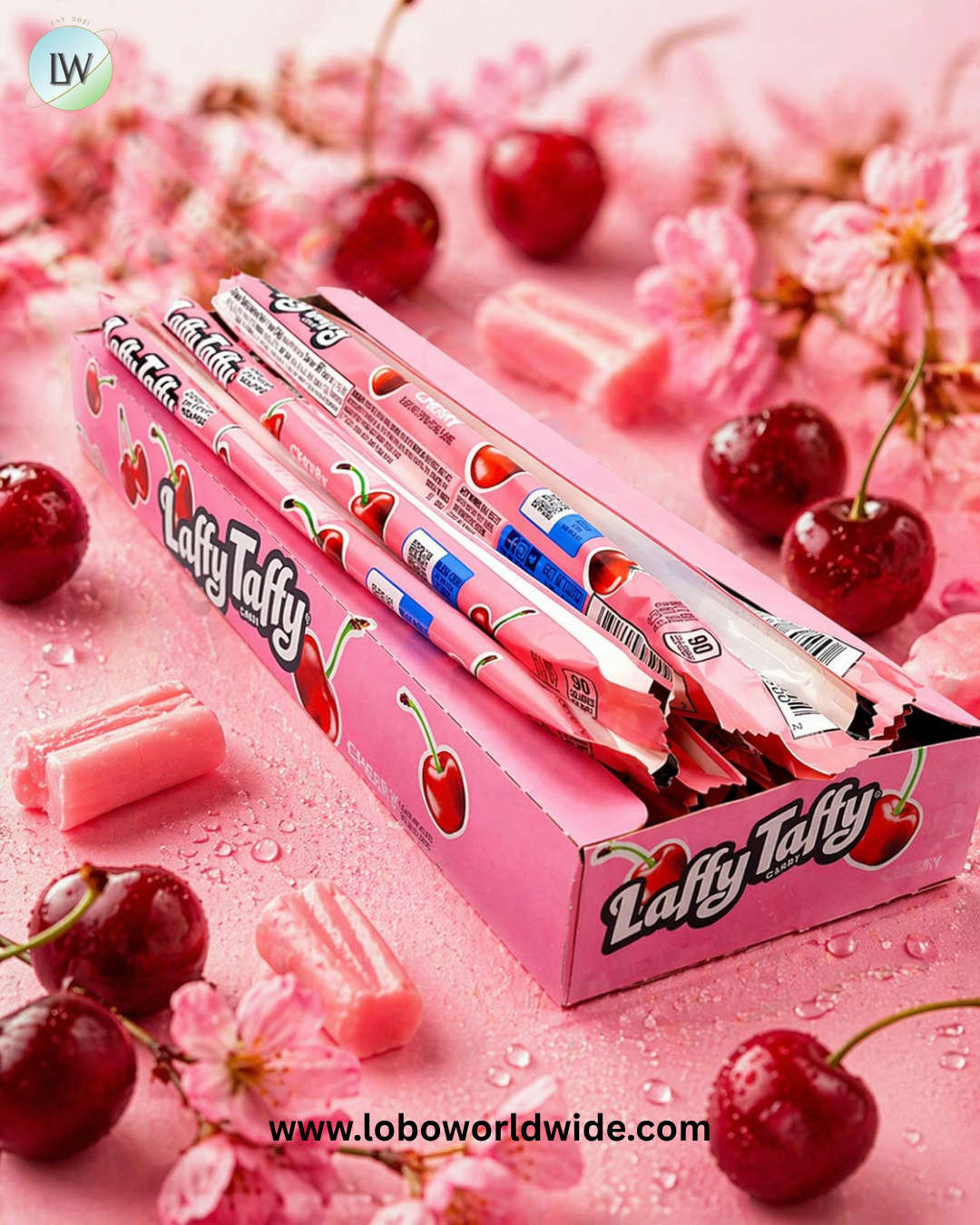 Laffy Taffy Ropes 24 Piece
