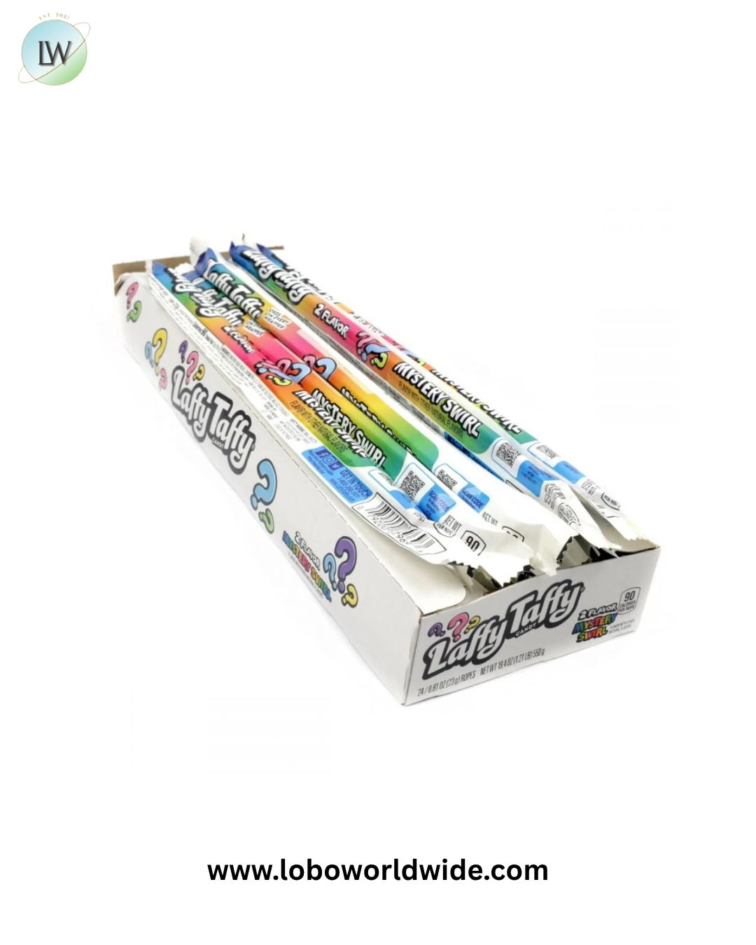 Laffy Taffy Ropes Mystery Flavor 24 Piece