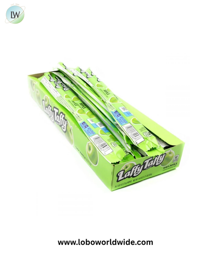 Laffy Taffy Ropes Sour Apple 24 Piece