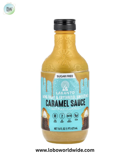 Lakanto, Caramel Sauce, 16 fl oz (473 ml)