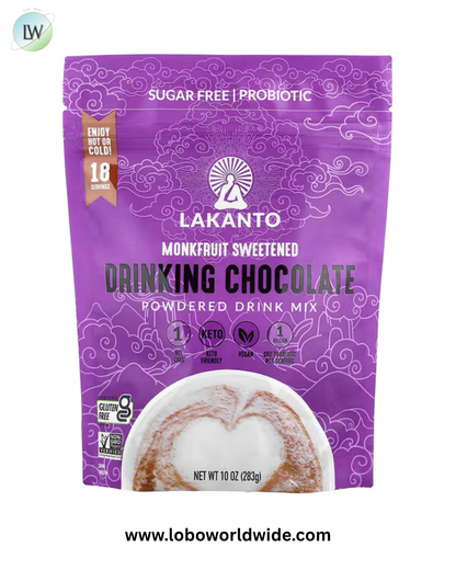 Lakanto, Drinking Chocolate, Powdered Drink Mix, 10 oz (283 g)
