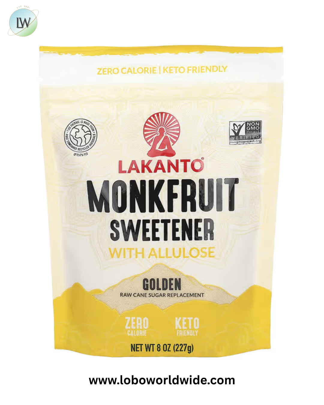Lakanto, Monkfruit Sweetener with Allulose