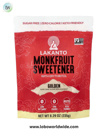 Lakanto, Monkfruit Sweetener with Erythritol, 8.29 oz (235 g)