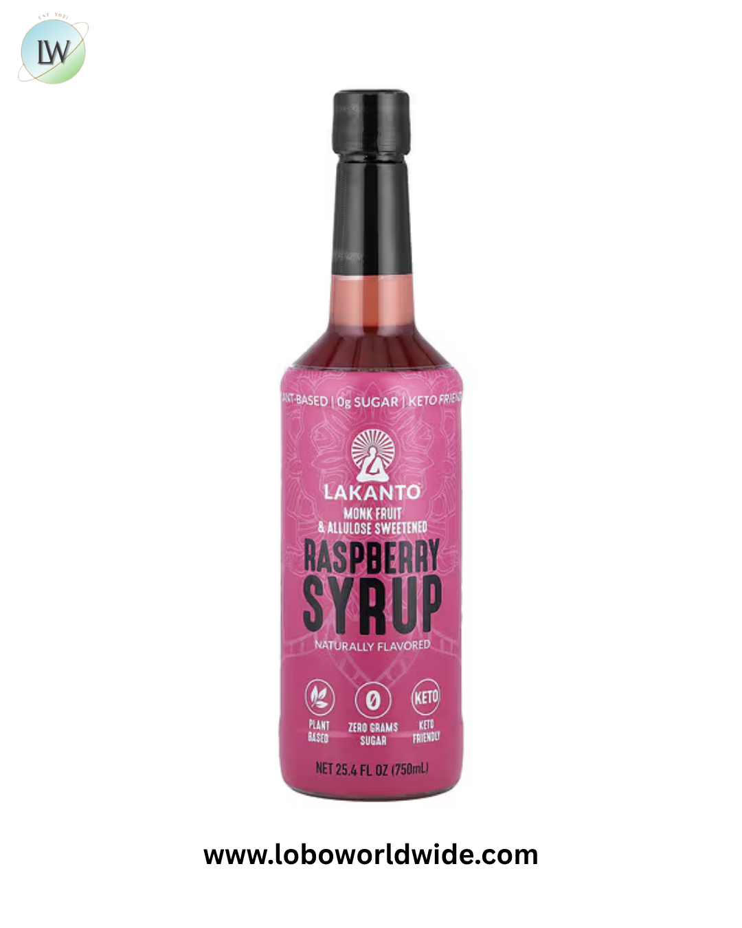 Lakanto, Syrup, 25.4 fl oz (750 ml)