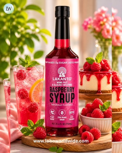 Lakanto, Syrup, 25.4 fl oz (750 ml)