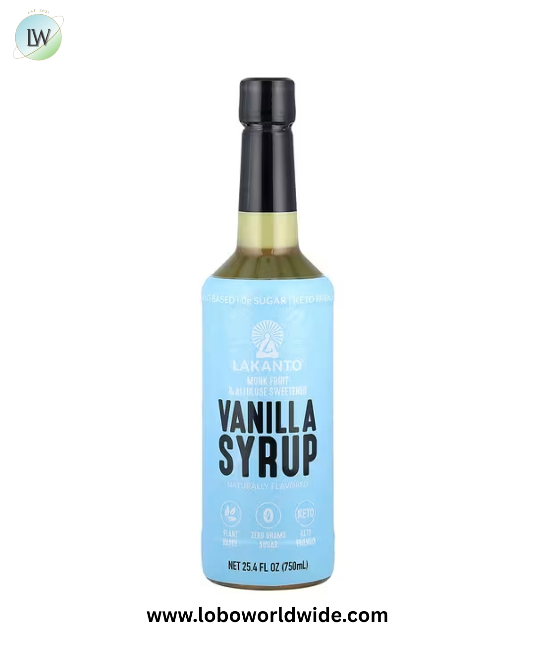 Lakanto, Syrup, 25.4 fl oz (750 ml)