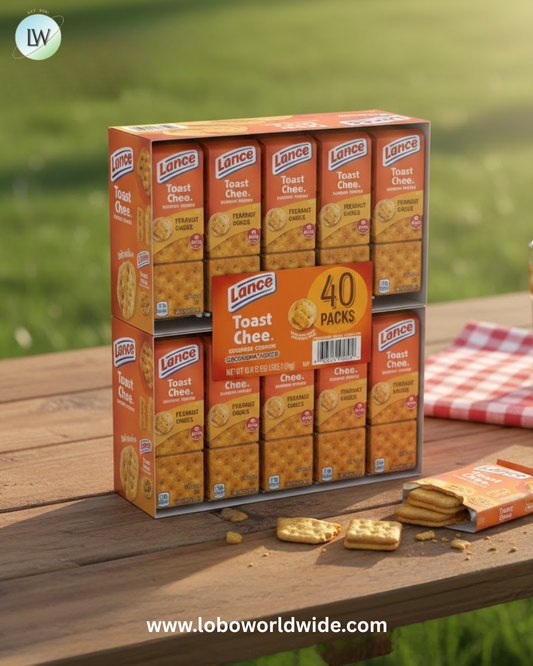 Lance ToastChee Cheddar Cheese (1.41 oz., 40 ct.), 56.4 oz.