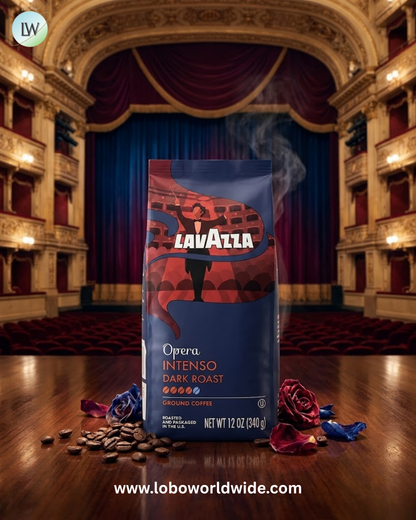 LavAzza Premium Coffees, Ground, Extra Dark Roast, 12 oz (340 g)