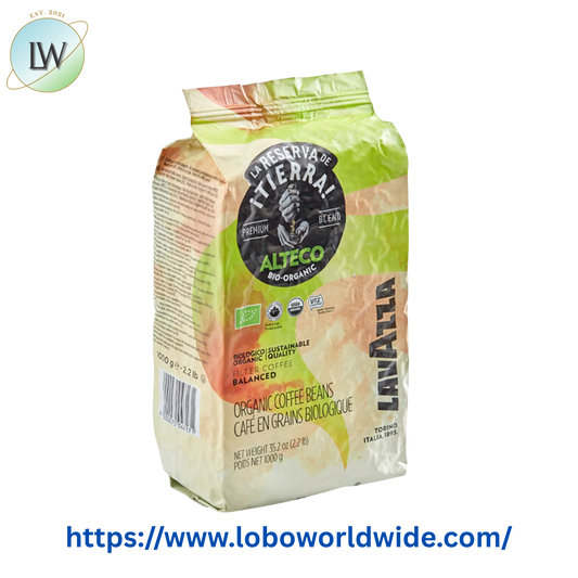 Lavazza Organic Tierra! Alteco Whole Bean Filter Coffee 2.2 lb.